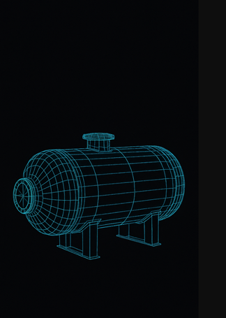 Tanque horizontal ASME