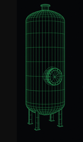 Tanque vertical ASME